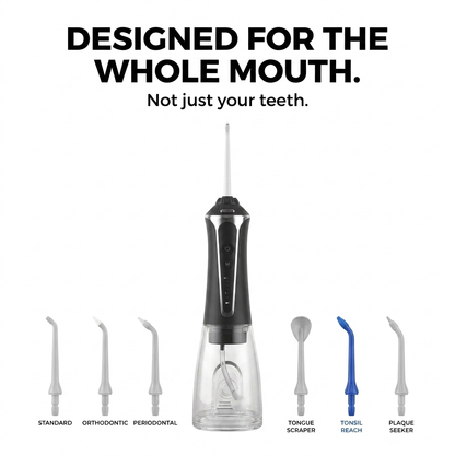 Crypta Tonsil Flushing and Oral Flosser